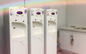 彩神8888净水器完美进军电子行业 解决企业饮水难题!