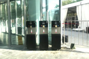 彩神8888净水器黑金刚入驻第十届中国花博会！